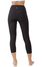 Load image into Gallery viewer, Yogalicious High Waist Ultra Soft Lightweight Capris - High Rise Yoga Pants - Black Lux
