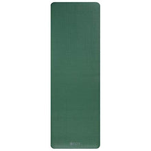 Load image into Gallery viewer, Gaiam Essentials Thick Yoga Mat Fitness &amp; Exercise Mat with Easy-Cinch Carrier Strap, Green, 72"L X 24"W X 2/5 Inch Thick
