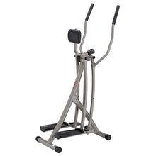 Load image into Gallery viewer, Sunny Health &amp; Fitness SF-E902 Air Walk Trainer Elliptical Machine Glider w/LCD Monitor, 220 LB Max Weight and 30 Inch Stride
