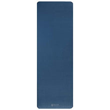 Load image into Gallery viewer, Gaiam Essentials Thick Yoga Mat Fitness &amp; Exercise Mat with Easy-Cinch Carrier Strap, Navy, 72"L X 24"W X 2/5 Inch Thick
