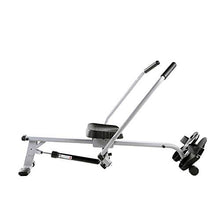 Load image into Gallery viewer, Sunny Health &amp; Fitness SF-RW5639 Full Motion Rowing Machine Rower w/ 350 lb Weight Capacity and LCD Monitor
