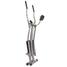 Load image into Gallery viewer, Sunny Health &amp; Fitness SF-E902 Air Walk Trainer Elliptical Machine Glider w/LCD Monitor, 220 LB Max Weight and 30 Inch Stride
