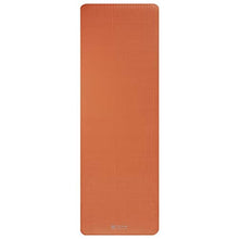 Load image into Gallery viewer, Gaiam Essentials Thick Yoga Mat Fitness &amp; Exercise Mat with Easy-Cinch Carrier Strap, Orange, 72""L X 24""W X 2/5 Inch Thick-10mm
