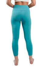 Load image into Gallery viewer, Yogalicious High Waist Ultra Soft Lightweight Capris - Green Slate Blue Lux
