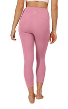 Load image into Gallery viewer, Yogalicious High Waist Ultra Soft Lightweight Capris - High Rise Yoga Pants - Cuban Orchid Nude Tech - XS
