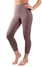 Load image into Gallery viewer, Yogalicious High Waist Ultra Soft Lightweight Capris - French Toast Lux

