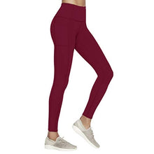 Load image into Gallery viewer, Skechers Women's GO Walk High Waisted Legging, Raspberry
