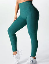 Load image into Gallery viewer, YEOREO Womens Amplify Leggings High Waisted Seamless Scrunch Legging Active Running Yoga Pant
