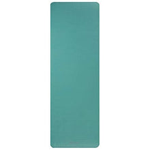 Load image into Gallery viewer, Gaiam Essentials Thick Yoga Mat Fitness &amp; Exercise Mat With Easy-Cinch Carrier Strap, Teal, 72"L X 24"W X 2/5 Inch Thick
