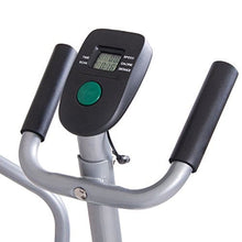 Load image into Gallery viewer, Body Rider Elliptical Machine and Stationary Bike with Seat and Easy Computer, Dual Trainer 2-in-1 Cardio Exercise Machine, Home Gym, Workout Equipment BRD2000, Black &amp; grey, One Size
