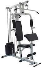 Load image into Gallery viewer, Sporzon Home Gym System Workout Station with 330LB of Resistance, 125LB Weight Stack, Gray
