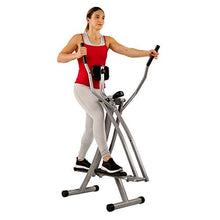 Load image into Gallery viewer, Sunny Health &amp; Fitness SF-E902 Air Walk Trainer Elliptical Machine Glider w/LCD Monitor, 220 LB Max Weight and 30 Inch Stride
