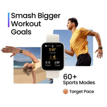 Load image into Gallery viewer, Amazfit Bip 3 Smart Watch for Android iPhone, Health Fitness Tracker with 1.69" Large Display,14-Day Battery Life, 60+ Sports Modes, Blood Oxygen Heart Rate Monitor, 5 ATM Water-Resistant (Black)
