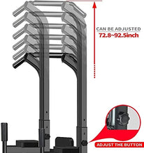 Load image into Gallery viewer, Power Tower Adjustable Height Pull Up &amp; Dip Station Multi-Function Home Strength Training Fitness Workout Station for Home Gym
