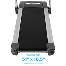 Load image into Gallery viewer, Treadmill 300+ lb Capacity with 15% Auto Incline, 0-10 MPH 3.5 HP Fitness Folding Treadmill for Home, Walking Running Cardio Machine with Audio Speaker, 12 Exercise Programs, Shock Absorb
