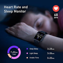 Load image into Gallery viewer, Imzuc Smart Watch, Health Fitness Tracker for Women &amp; Men, Touchscreen Smartwatch with Heart Rate Tracking, Sleep Monitor &amp; SpO2, IP68 Waterproof Sports Watch Compatible with Android &amp; iOS Phones
