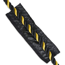 Load image into Gallery viewer, Poly Dacron Battle Rope - Workout Rope - Exercise Ropes - Training Ropes - Battle Ropes - Undulation Ropes - Great For Your Rope Workout (Yellow, 2" x 50 feet)

