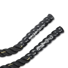 Load image into Gallery viewer, Heavy Exercise Training Workout Battle Rope, 28.7 Foot x 1.5 Inch, Black
