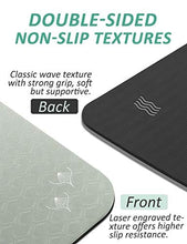 Load image into Gallery viewer, Yoga Mat with Strap, 1/3 Inch Extra Thick Yoga Mat Double-sided Non Slip, Professional TPE Yoga Mats for Women Men, Workout Mat for Yoga, Pilates and Floor Exercises
