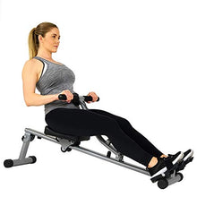 Load image into Gallery viewer, Sunny Health &amp; Fitness SF-RW1205 Rowing Machine Rower with 12 Level Adjustable Resistance, Digital Monitor and 220 LB Max Weight
