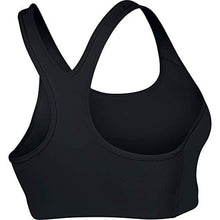 Load image into Gallery viewer, Women's Nike Swoosh Sports Bra, Sports Bra for Women with Compression &amp; Medium Support, Black/White, XL
