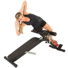 Load image into Gallery viewer, Fitness Reality X-Class Light Commercial Multi-Workout Abdominal/Hyper Back Extension Bench, Black
