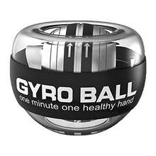 Load image into Gallery viewer, GOZATO Auto-Start Wrist Power Gyro Ball, Wrist Strengthener and Forearm Exerciser for Stronger Arm Fingers Wrist Bones and Muscle with LED Lights
