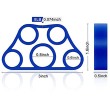 Load image into Gallery viewer, WFFIT Finger Exercise Finger Grip Finger Stretcher， Resistance Bands Hand Extensor Exerciser Elastic，Finger Grip Trainer for Relieve Joint Pain, Rehabilitation,Relaxation Grips Workout
