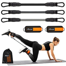 Load image into Gallery viewer, Ankle Bands for Working Out, Ankle Resistance Band with Cuffs, Resistance Bands for Leg Butt Training Exercise Equipment for Kickbacks Hip Gluteus Training Exercises, Ankle Strap with Exercise Bands
