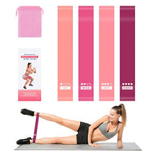 Load image into Gallery viewer, Portzon Resistance Loop Exercise Bands, Suitable for arm, Leg Stretching and Strength Training, Muscle Recovery, deep Squat and Pilates

