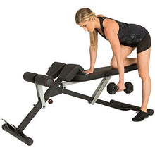 Load image into Gallery viewer, Fitness Reality X-Class Light Commercial Multi-Workout Abdominal/Hyper Back Extension Bench, Black

