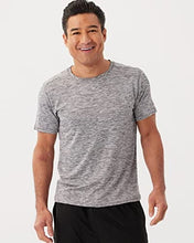 Load image into Gallery viewer, Men's Quick Dry Fit Dri-Fit Short Sleeve Active Wear Training Athletic Essentials Crew T-Shirt Fitness Gym Wicking Tee Workout Casual Sports Running Tennis Exercise Undershirt Top - 5 Pack,Set 1-M
