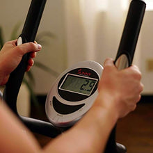 Load image into Gallery viewer, Sunny Health &amp; Fitness SF-E905 Elliptical Machine Cross Trainer with 8 Level Resistance and Digital Monitor , Gray, White, 28 L x 17 W x 57 H
