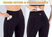 Load image into Gallery viewer, Ewedoos Bootcut Yoga Pants for Women High Waisted Yoga Pants with Pockets for Women Bootleg Work Pants Workout Pants Black
