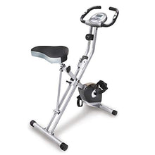 Load image into Gallery viewer, Exerpeutic Folding Exercise Bike, 8 Levels of Resistance Stationary Bike, Bluetooth tracking &amp; Tablet Holder options available
