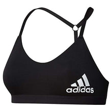 Load image into Gallery viewer, adidas,Womens,All Me 3-Stripes Bra,Black/White,Medium
