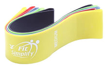 Load image into Gallery viewer, Fit Simplify Resistance Loop Exercise Bands with Instruction Guide and Carry Bag, Set of 5
