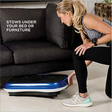 Load image into Gallery viewer, LifePro Vibration Plate Exercise Machine - Whole Body Workout Vibration Fitness Platform w/ Loop Bands - Home Training Equipment - Remote, Balance Straps, Videos &amp; Manual
