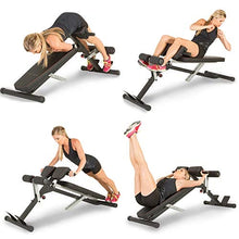 Load image into Gallery viewer, Fitness Reality X-Class Light Commercial Multi-Workout Abdominal/Hyper Back Extension Bench, Black

