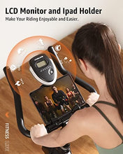 Load image into Gallery viewer, YOSUDA Indoor Cycling Bike Stationary - Cycle Bike with Ipad Mount &amp; Comfortable Seat Cushion
