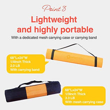 Load image into Gallery viewer, Primasole Yoga Mat with Carry Strap for Yoga Pilates Fitness and Floor Workout at Home and Gym 1/3 thick (Earth Brown Color) PSS91NH009A
