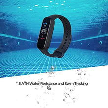 Load image into Gallery viewer, Amazfit Band 5 Activity Fitness Tracker with Alexa Built-in, 15-Day Battery Life, Blood Oxygen, Heart Rate, Sleep &amp; Stress Monitoring, 5 ATM Water Resistant, Fitness Watch for Men Women Kids, Black
