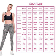Load image into Gallery viewer, visesunny High Waist Yoga Pants with Pockets Eiffel Tower Pink Lip Heart Grey Buttery Soft Tummy Control Running Workout Pants 4 Way Stretch Pocket Leggings
