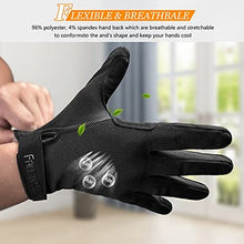 Load image into Gallery viewer, FREETOO Full-Finger Workout Gloves for Men, [Excellent Grip] [Palm Protection] Padded Weightlifting Gloves Lightweight Gym Gloves Durable Training Gloves for Exercise Fitness (NO Touch Screen)
