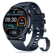 Load image into Gallery viewer, Smart Watch for Men Fitness Tracker: IP68 Waterproof Smartwatch for Android iOS Phone Sport Running Digital Watches with Heart Rate Blood Pressure Sleep Monitor Step Counter 46.5mm Round Touch Screen
