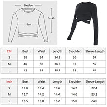 Load image into Gallery viewer, Women Workout Crop Tops Tummy Cross Sport Shirt Athletic Yoga Gym Activewear Tops
