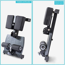 Load image into Gallery viewer, leikefitness Deluxe Multi-Function Deep Sissy Squat Bench Home Gym Workout Station Leg Exercise Machine Black-8300
