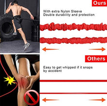 Load image into Gallery viewer, YNXing Dynamic Resistance Trainer Acceleration Speed Elastic Cord for Resistance Training to Improve Strength, Power, and Agility (6.6ft)
