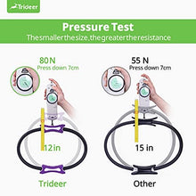 Load image into Gallery viewer, Pilates Ring Circle Yoga Ring, 12 Inch Magic Circle Pilates Ring, Pilates Equipment for Toning Thighs Abs and Legs, Inner Thigh Exercise Equipment for Women, Exercise Rings Workout Rings Fitness Ring
