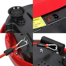 Load image into Gallery viewer, SUPER DEAL Pro Vibration Plate Exercise Machine - Whole Body Workout Vibration Fitness Platform Fit Massage Workout Trainer w/Loop Bands + Bluetooth + Remote, 99 Levels (Red)
